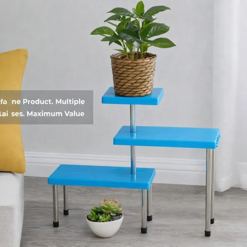 Smart Stack Blue PVC Shelves media 4