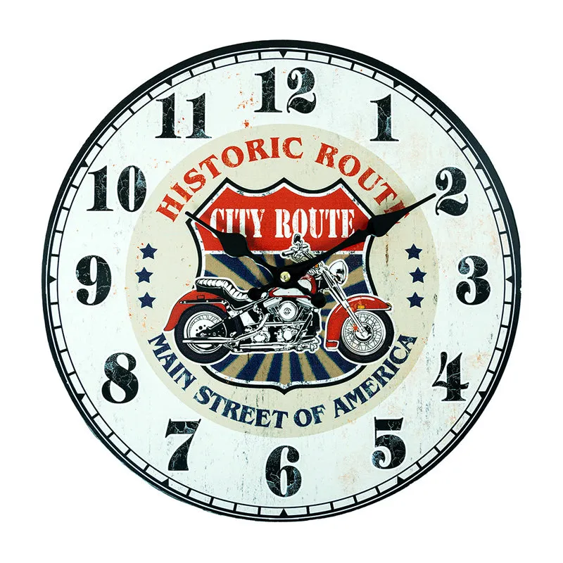City Route Analog Wall Clock media 5