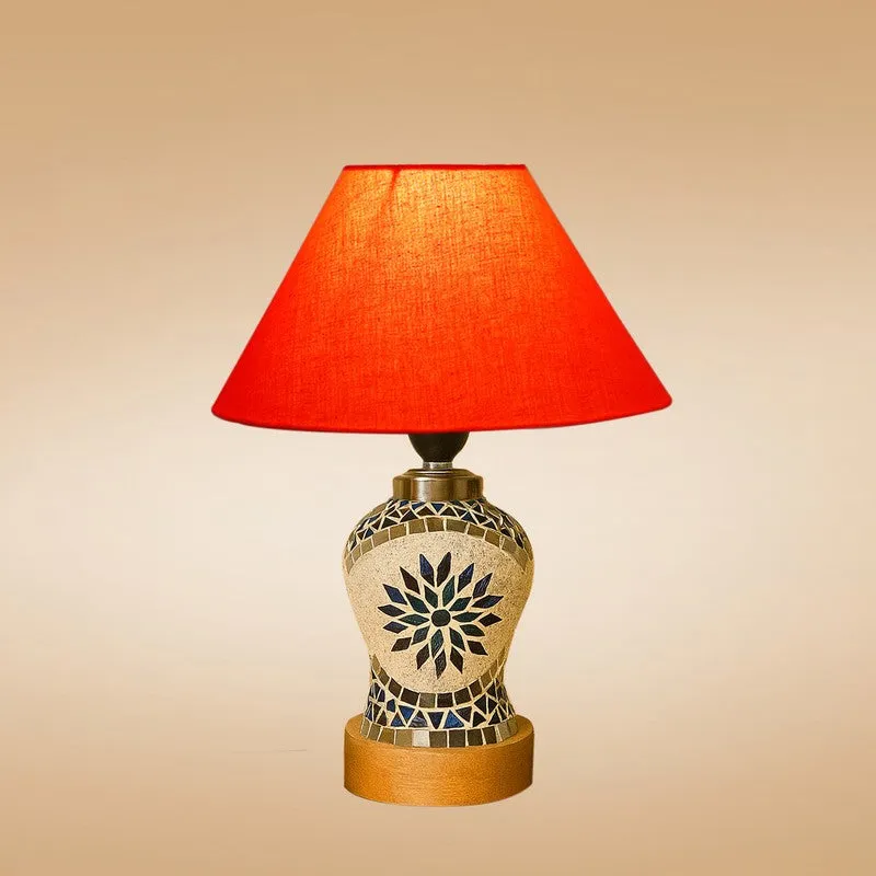 Ambirae Wooden Table Lamp - Multicolor media 6