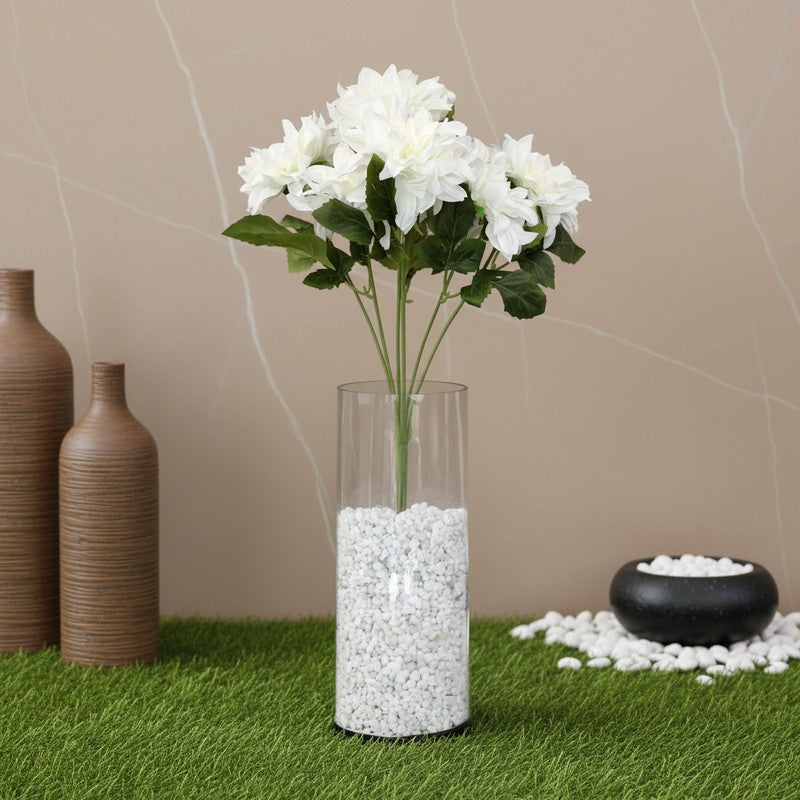 Artificial Flowers Bunch - White