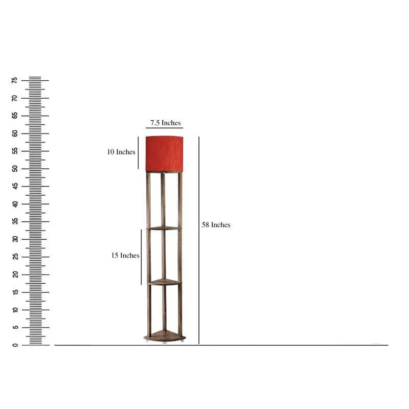 Topaz Yuno Floor Lamp With Shelf media 6