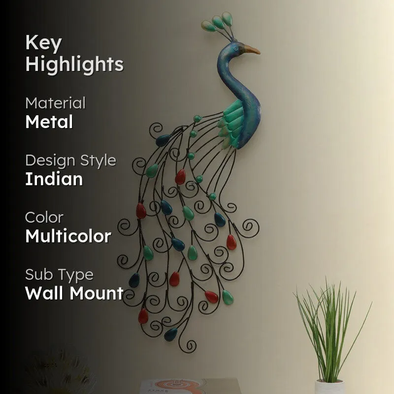 Asher Peacock Metal Wall Accent media 2
