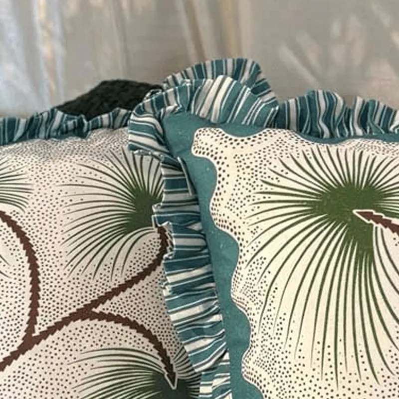 Wisp Of Leaves Cushion Cover - Set Of Two media 5