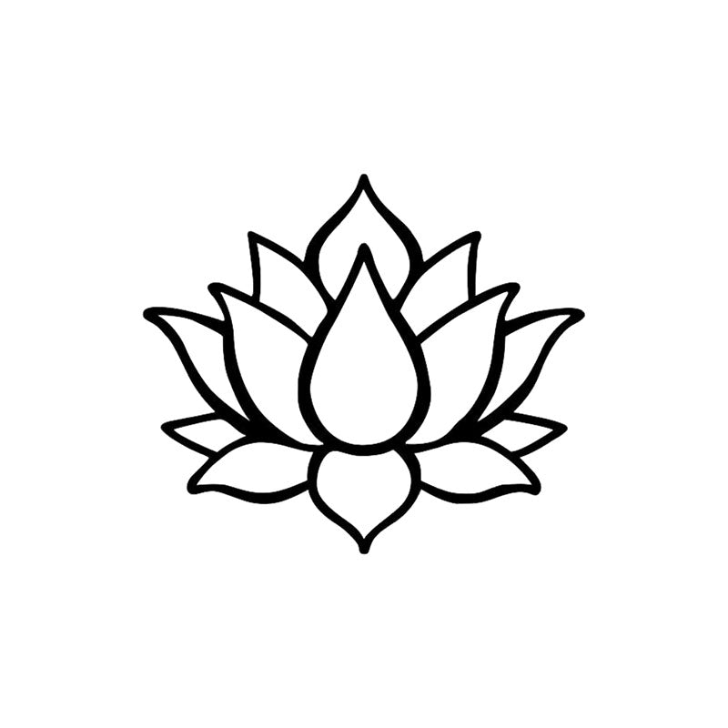 Lotus Black Iron Wall Accent media 3
