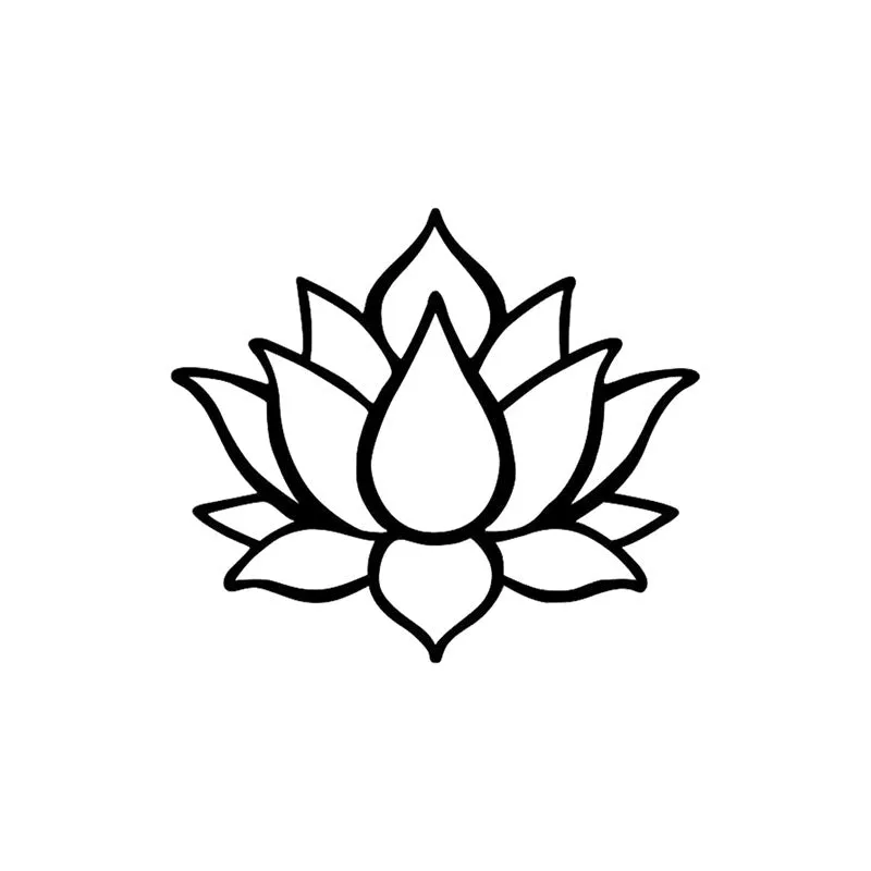 Lotus Black Iron Wall Accent media 3