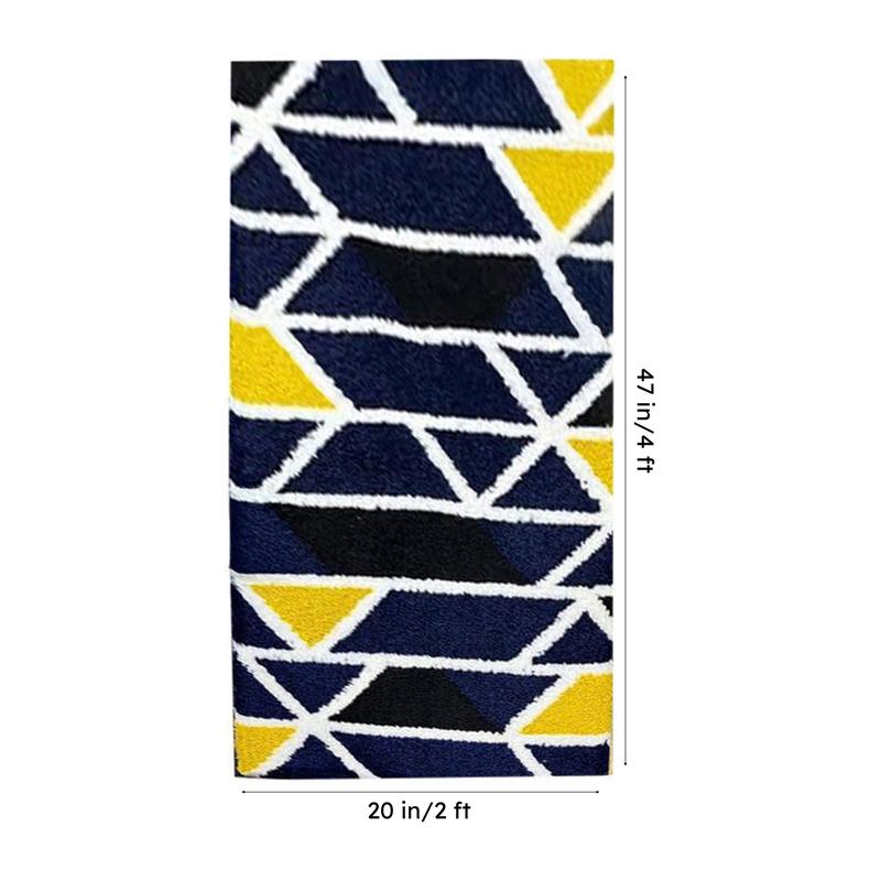 Luxe Comfy Micro Fiber Runner Rug - Blue media 8