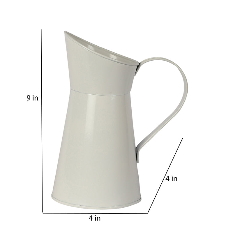 Pitcher Perfect Iron Planter (White) - Set Of Two media 8