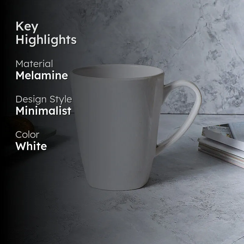 Osmo Melamine Coffee Mug (450 mL/White) media 2