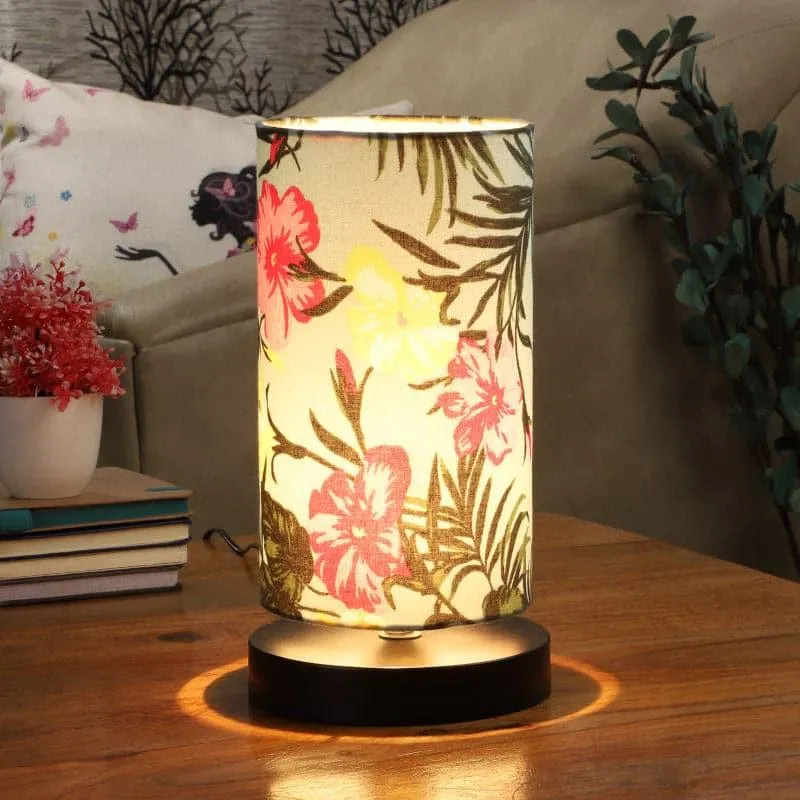 Gardensa Torine Fabric Table Lamp - Multicolor media 1