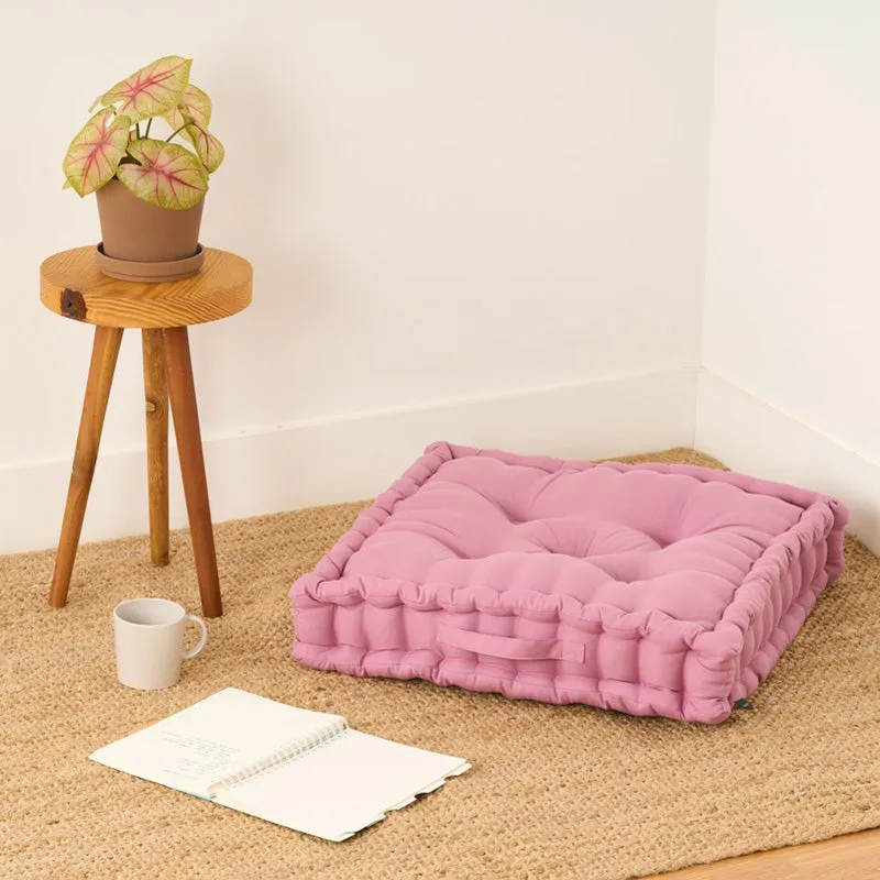 Marlon Floor Cushion - Lilac Purple media 1