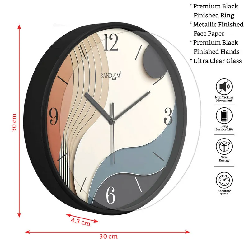 Walt Abstract Wall Clock media 7
