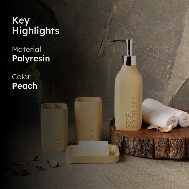 Chromatic Bathroom Set - Yellow media 2