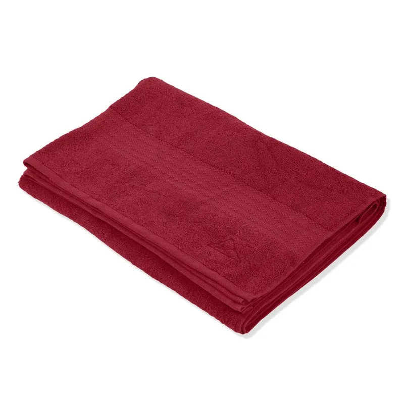 Monte Carlo Dry Nest Pure Cotton Bath Towel - Maroon media 4