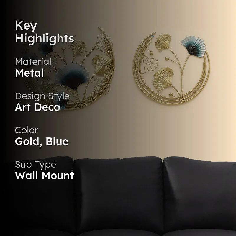 Poseidon Floral Metal Wall Accent media 2