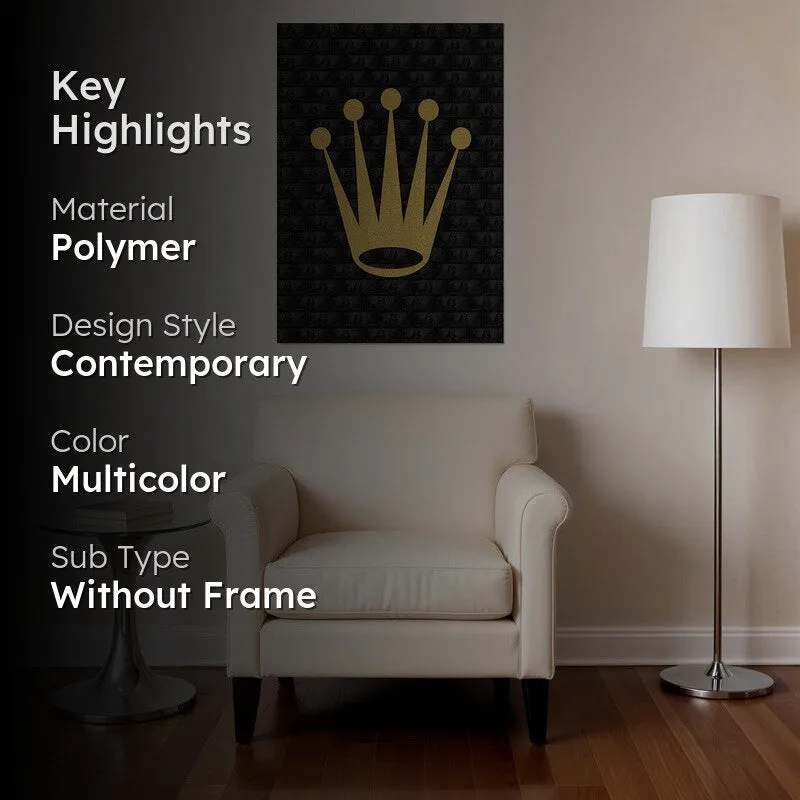 Golden Emblem Wall Poster media 2