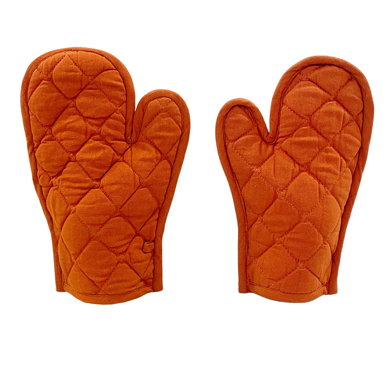 Swayam Garde Kitchen Gloves (Orange) - Set Of Two media 3