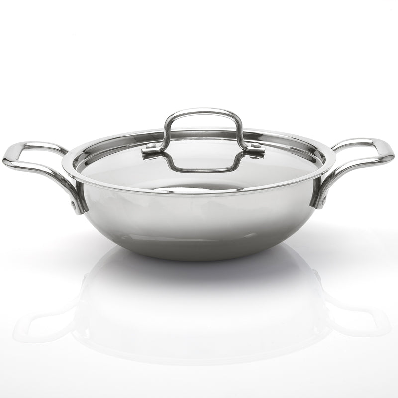Zoraware Induction Safe Triply Kadhai With Lid - 4700 mL/28 CM media 3