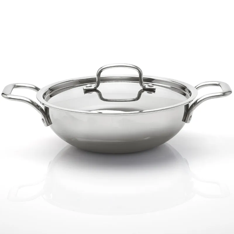 Zoraware Induction Safe Triply Kadhai With Lid - 4700 mL/28 CM media 3