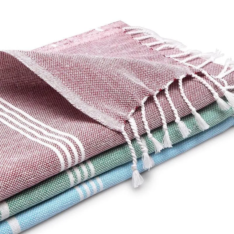 Pure Delight Bath Towels (Sky Blue,Green,Purple) media 3