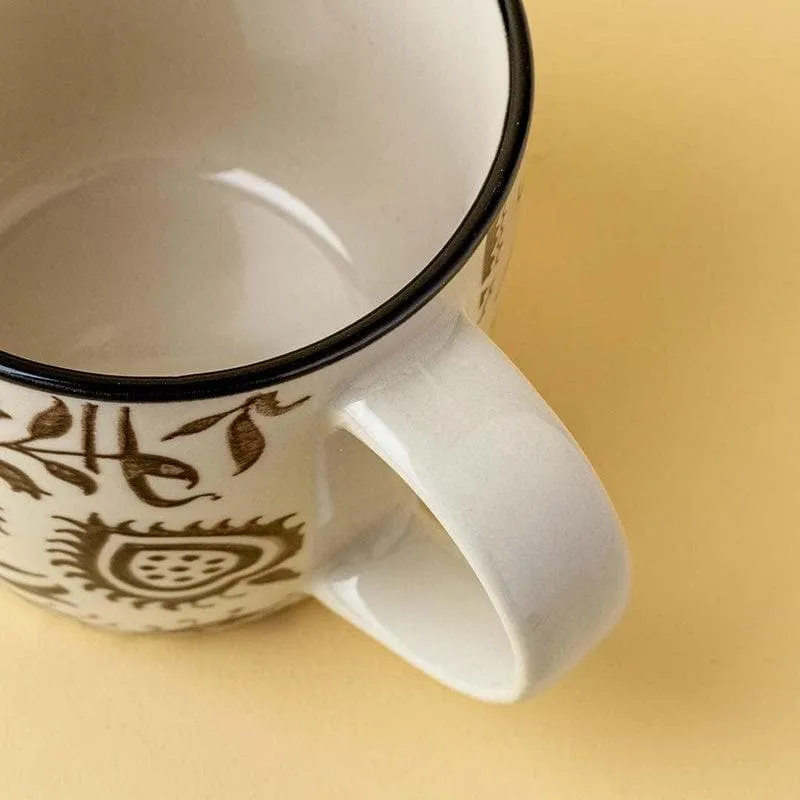 Daylily Porcelain Tea Cup (250 mL Each) -  Set of Two media 3