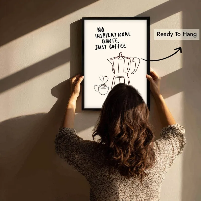 CoffeeInspo Archival Canvas Wall Art - Black media 6