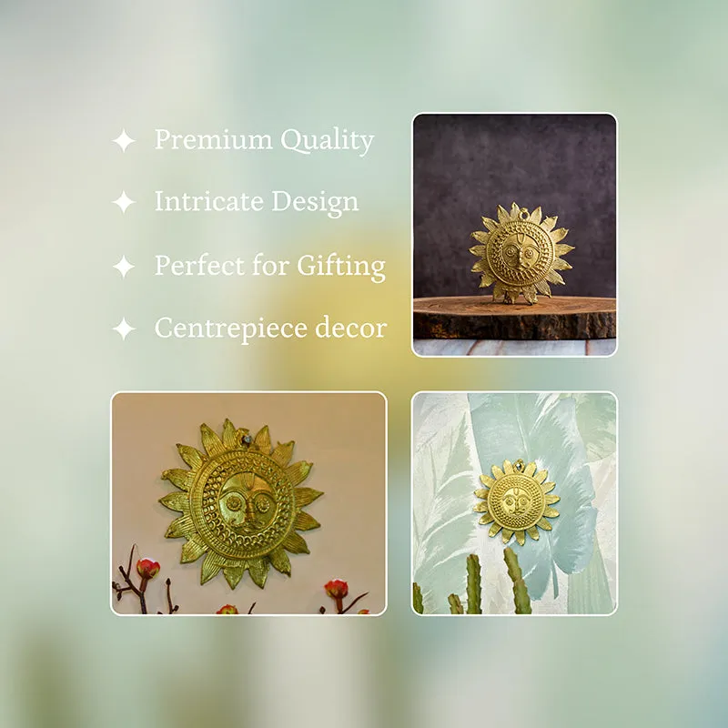 Surya Radiance Brass Wall Accent media 5