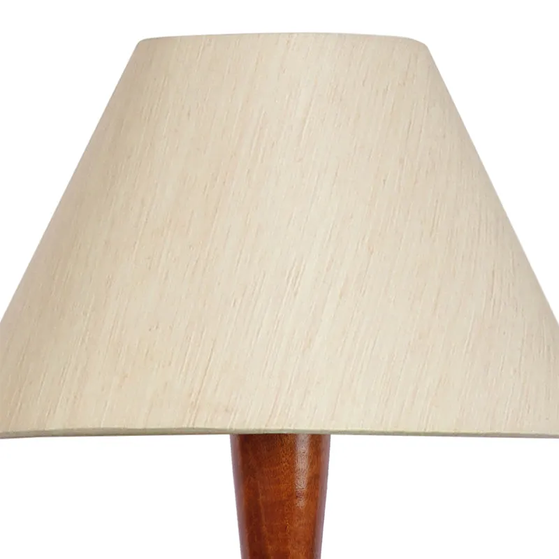 Tira Vintage Wooden Floor Lamp - Off-White media 7