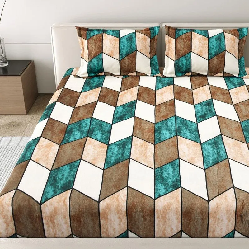 PatternNest Woolen Bedsheet - 150 GSM media 5
