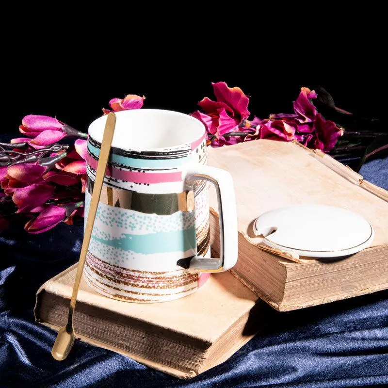 Embry Ceramic Coffee Mug (450 mL) - Two Piece Set media 5