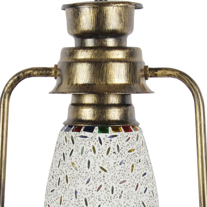 Siera Mosaic Lantern Iron Wall Lamp - Gold media 6