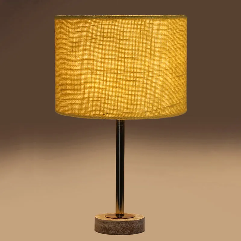 Sienna I Rodin Wooden Table Lamp - Yellow,Gold,White media 6
