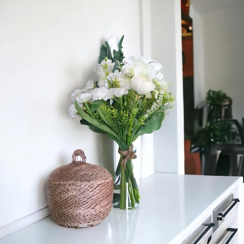 Verdelle Artificial Flowers Bunch media 7