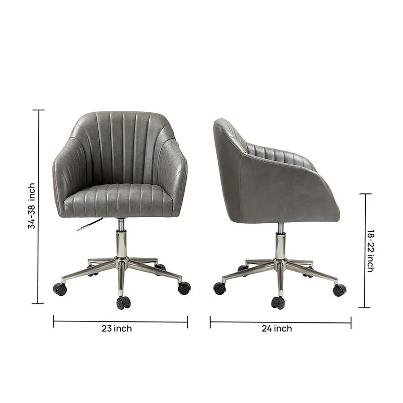 Luxsit Metal Office Chair - Grey media 9