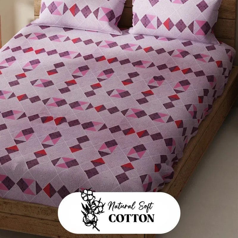 Korin Bedsheet (Purple) - 115 GSM media 5