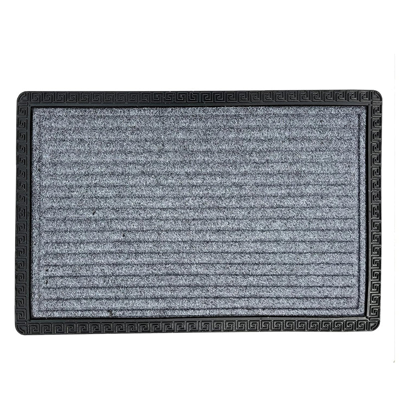 Stepsy Anti-Skid Rubber Rubber Door Mats - Grey media 6