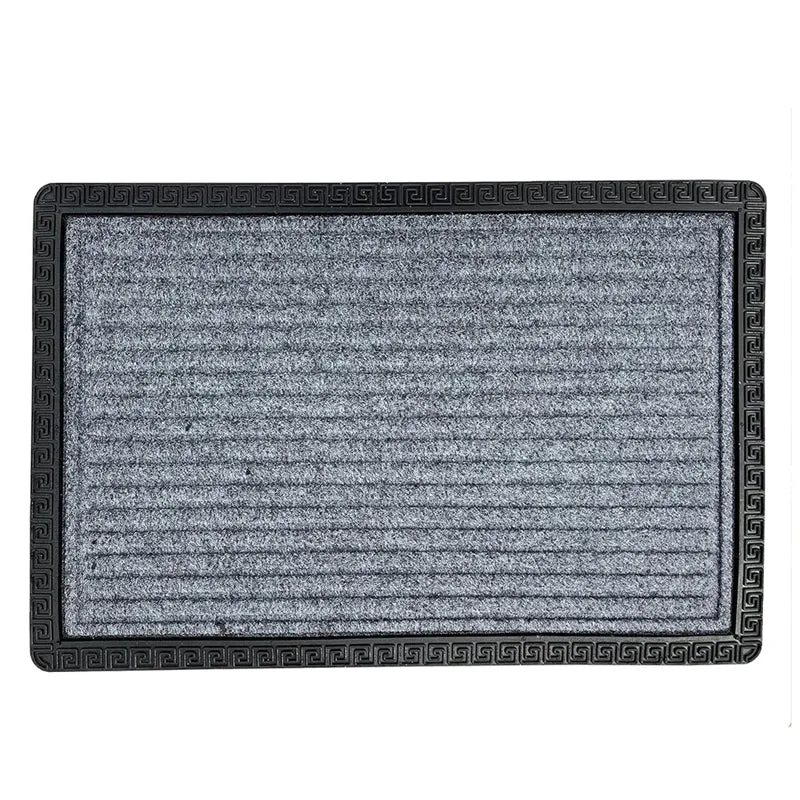 Stepsy Anti-Skid Rubber Rubber Door Mats - Grey media 6
