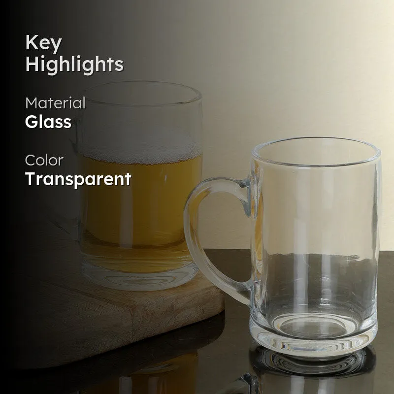Ozias Beer Mug (350 ML) - Set Of Two media 2
