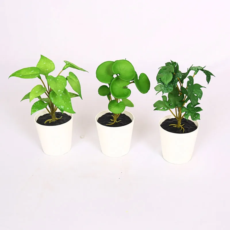 Verdanta I Artificial Tabletop Plant - Set Of Three media 3