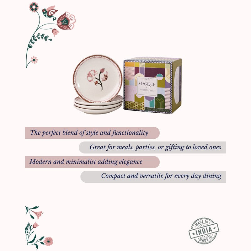 Magique by the Wishing Chair Kalahari 4 Ceramic Dessert Plates Gift Box Set - Set Of Four media 10