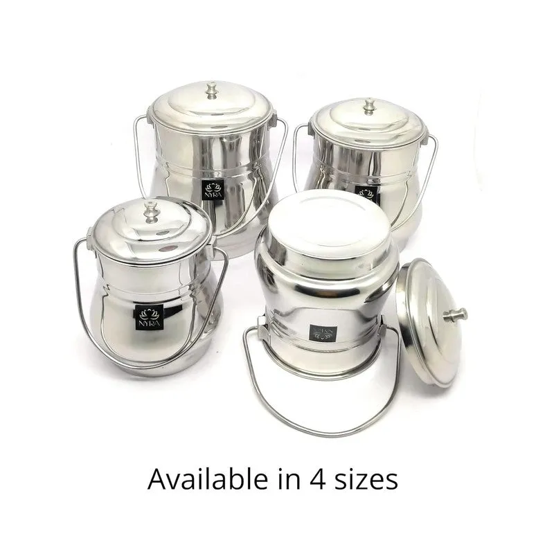 Hive Silver Stainless Steel Container - 1300 mL media 8