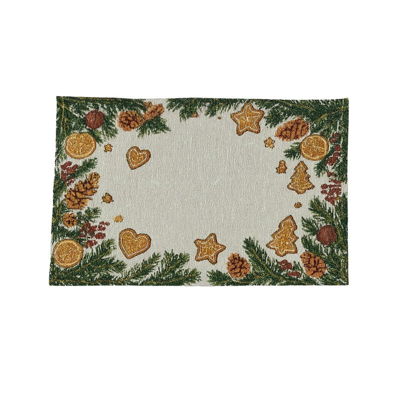Holly Jolly Charm Table Mats - Set Of Two media 3