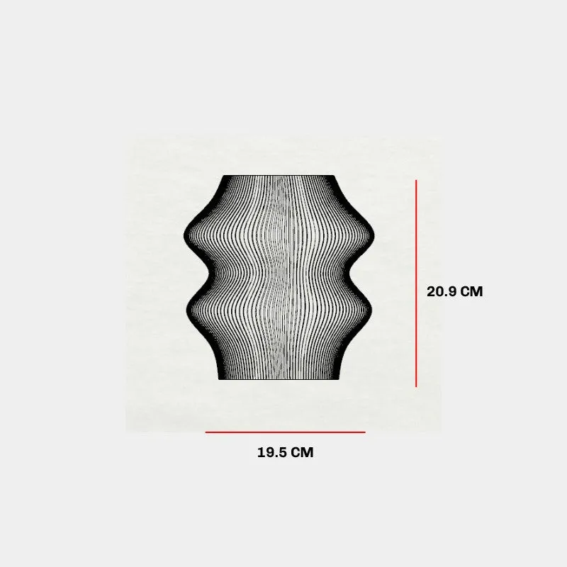 Fig Living Phantom Vase GP (3d Printed) - Two Piece Set media 12