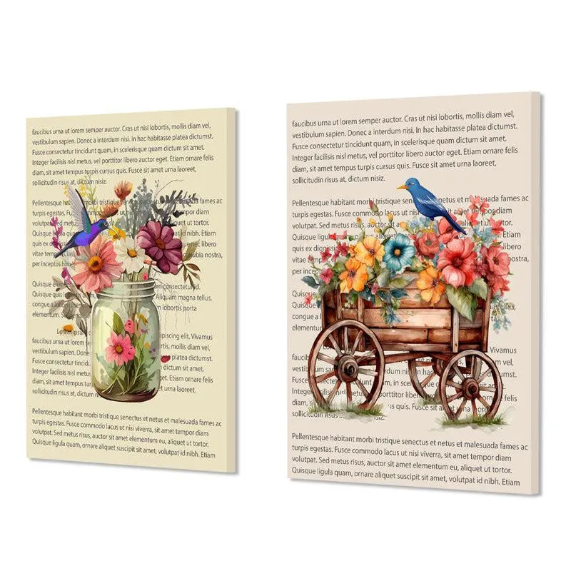 Florensia Print Wall Painting - Set Of Two media 3