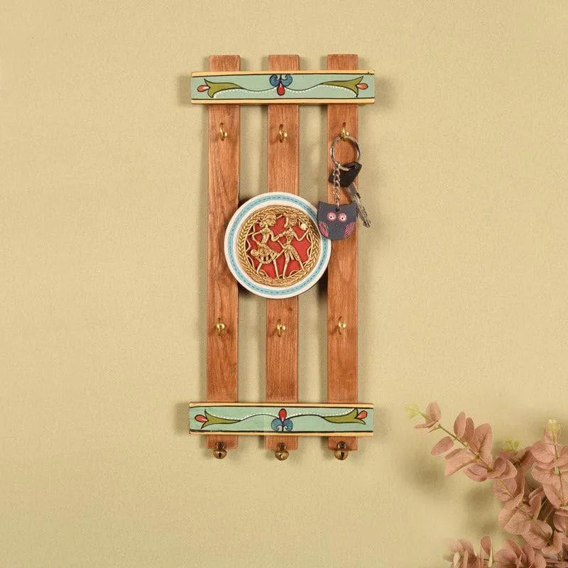 Brass Charm Key Hanger media 1
