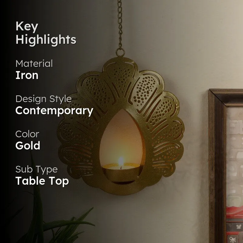 AuroraGlow Tealight Holder media 2