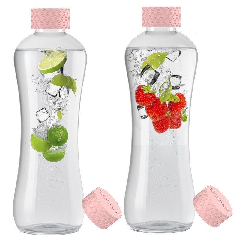 Rioware GoHydra Water Bottle (Green, Pink, 1000 mL Each) - Set Of Four media 5