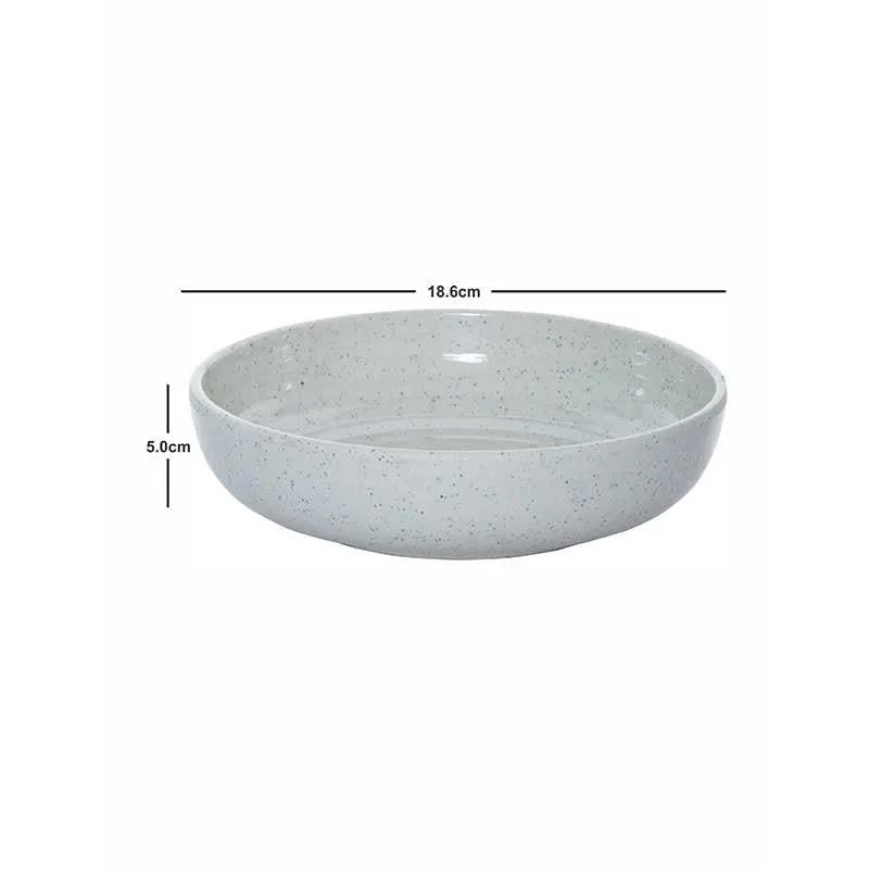 Frieda Melamine Pasta Plate - White - Set of Four media 4