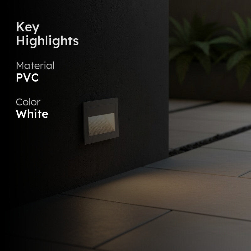 Step Light PVC Outdoor Lamp media 2