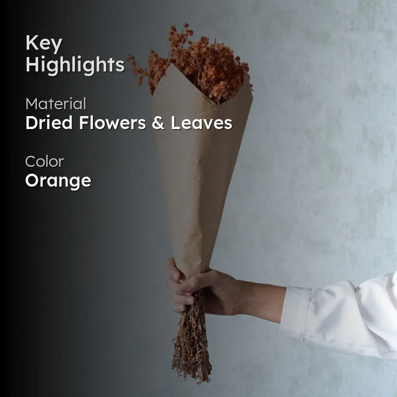Gypso Glam Dried Flower Bunch - Honey media 2