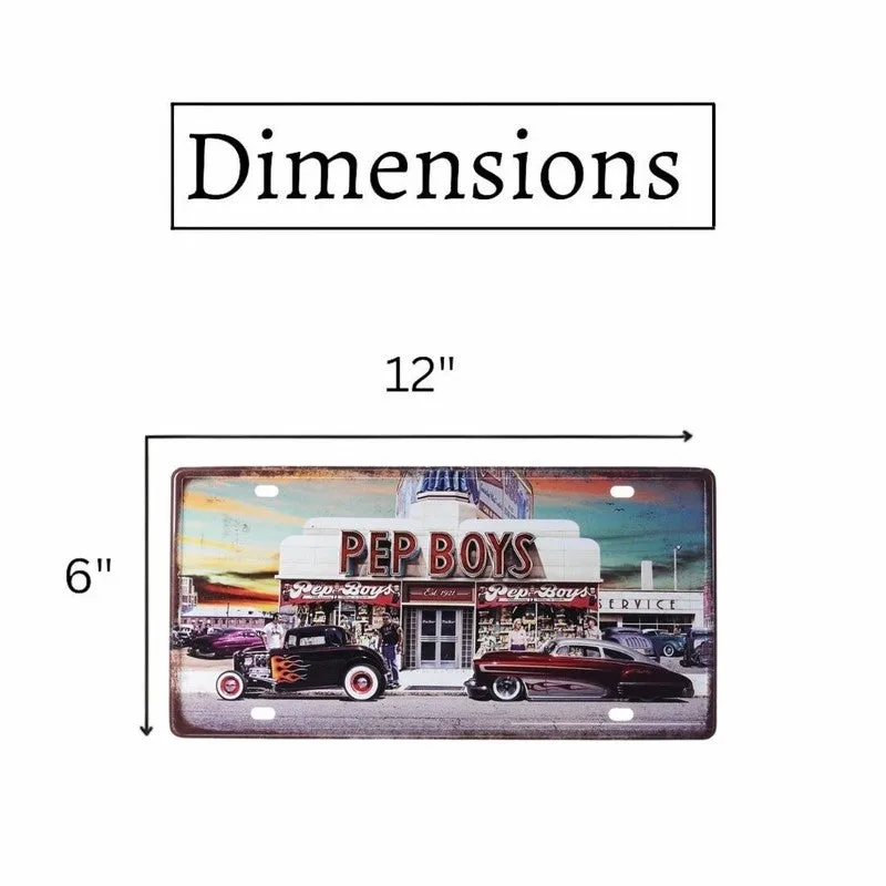 Pep Boys Metal Wall Accent media 6